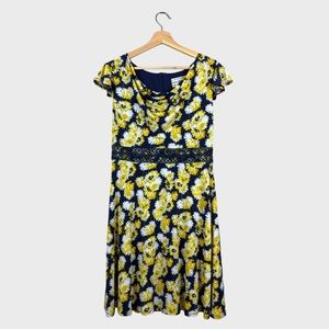 Karin Stevens Floral Vintage Dress